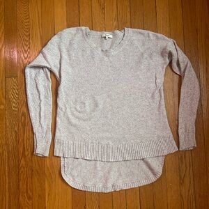 Madewell Woven Crewneck Sweater